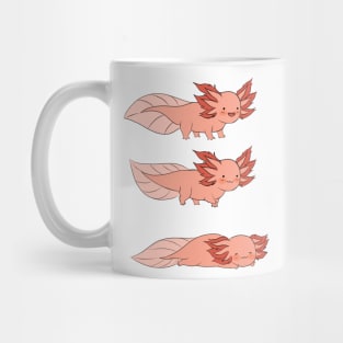 Axolotl Walk Mug